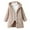 Khaki, variant on Hpgjzj Toddler Girls Trench Coat Baby Girl Woolen Coat Girl Dress Coat Peacoat Winter Fall Outerwear