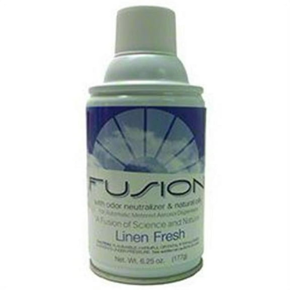 Fresh Products  Fusion Met Aerosol Spray, Linen Fresh - 12 Per Case