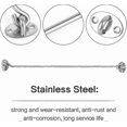 thumbnail image 4 of 4-Pack Heavy-Duty Rustproof Wind Hooks for Windows and Doors, 16 Inch Stainless Steel Cabin Hooks, 4 of 5