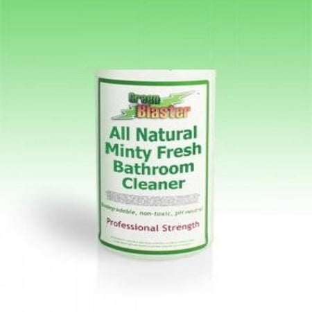 Green Blaster Products GBBSM1G Minty Fresh All Natural Bath & Shower Cleaner 1 Gallon