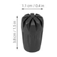 thumbnail image 2 of HEALEEP 8 Pcs Embouts de Bottes de Randonnée Noir Housse de Protection pour Adultes, 2 of 8