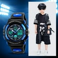thumbnail image 4 of Reloj electrónico luminoso, multifuncional, deportivo, impermeable, para niños y estudiantes, 4 of 5