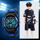 thumbnail image 5 of Reloj electrónico luminoso, multifuncional, deportivo, impermeable, para niños y estudiantes, 5 of 6
