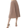 thumbnail image 1 of Falda plisada brillo sutil AMAD Casual para mujer Talla S, 1 of 5