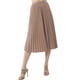 thumbnail image 1 of Falda plisada brillo sutil AMAD Casual para mujer Talla S, 1 of 5