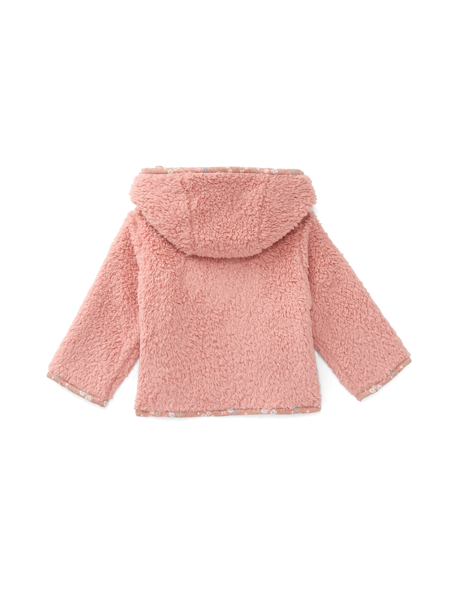 Bliss by Garanimals Baby Boys or Girls Zip-Up Fleece Hoodie, Sizes 6M-24M