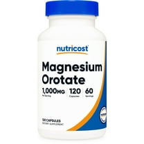 Nutricost Magnesium Orotate Supplement 1000mg Per Serving, 60 Servings, Supplement