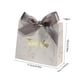 thumbnail image 3 of Caja De Embalaje De Papel Paquete de 10 mini bolsas de regalo con lazo de agradecimiento gris para bolsos, corbatas y bufandas JASKFLY, 3 of 7
