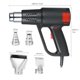 thumbnail image 5 of Pistola de aire caliente de calefacción rápida industrial de 2000 W Pistola de mano de alta, 5 of 8