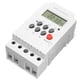 thumbnail image 1 of Temporizador digital programable AC 220V 25A, temporizador electrónico de carril Din, control Romacci Temporizador electrónico, 1 of 7