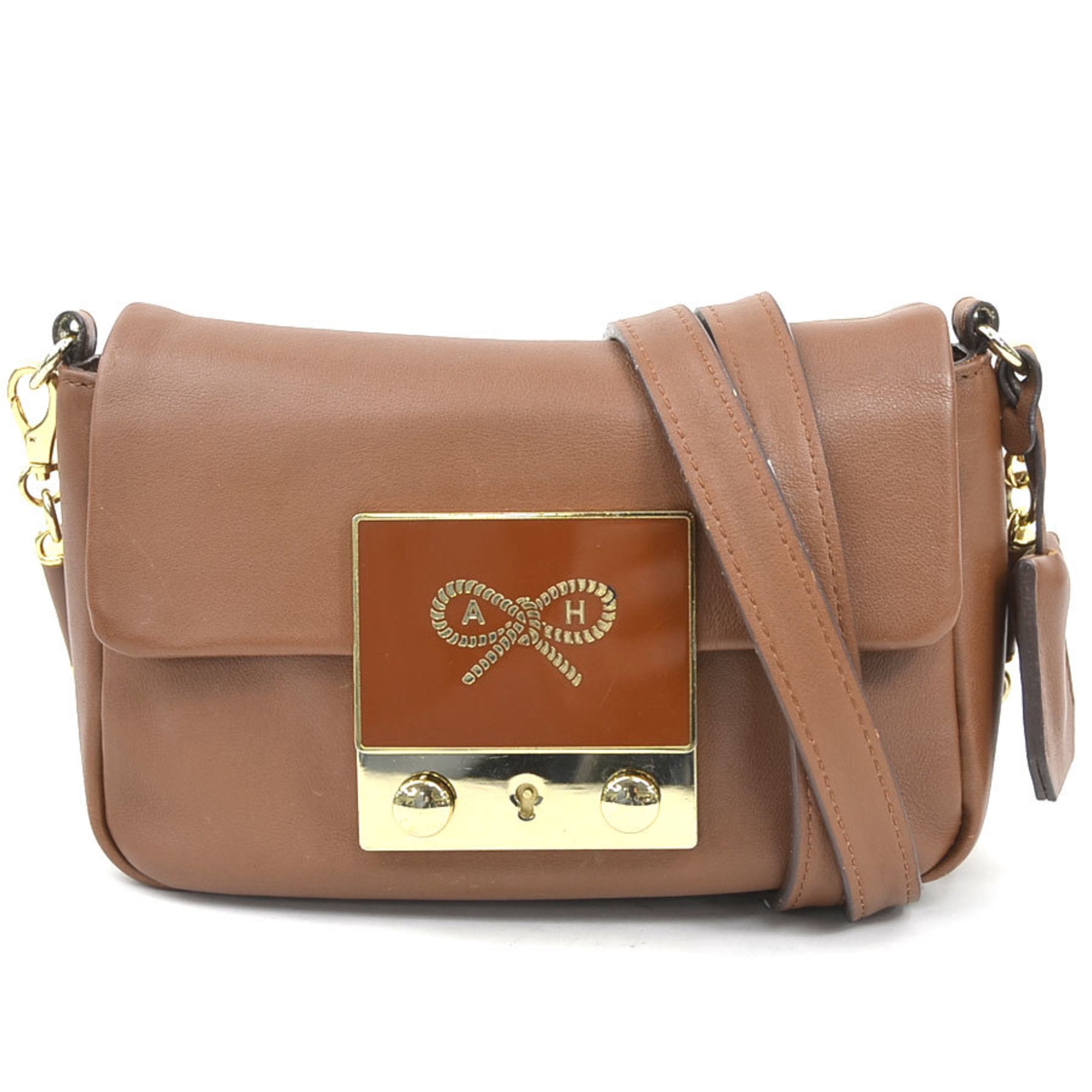 Cinturino Sostitutivo In Pelle Anya Hindmarch Blu Acquamarina Per Borsa – Nuovo Con Etichette - Foto 2