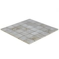 thumbnail image 2 of The Tile Project 12x12 Oxyx Noir White Mosaic Porcelain Tile (12"x12" Mosaic-per piece), 2 of 9