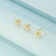 thumbnail image 4 of mtvxesu Rings Pearl Flower Earrings Set Ladies Jewelry Gift Sale, 4 of 7