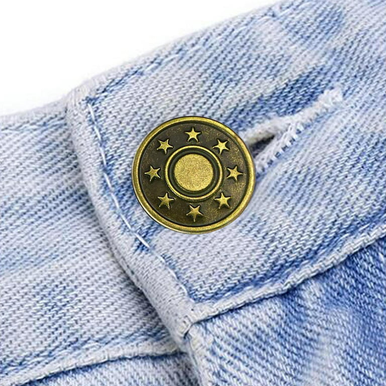 Candy MALL - 【12PCS Button Pins for Jeans】---You will receive