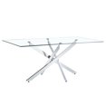 thumbnail image 4 of F-1539-18090-Trpl-Lc Only Table Legs,Silver Metal, 4 of 7