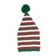 thumbnail image 3 of Gorro de punto navideño, gorro portátil, manualidades con pompones, gorro de crochet cálido para Rojo verde y blanco, 3 of 9