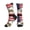 2 Black-2, variant on Men's America Flag And California Flag Novelty Athletic Socks Women's Digital Printing Funky Patterned Crew Socks