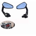 thumbnail image 3 of 2PCS Bike Side Mirror Motorcycle Universal Black View Handel Glass Scooter, 3 of 5