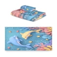 thumbnail image 2 of Three-Piece Towel Set Face Towel Towel Set Hand Towel Bath Towel Cotton Bath Towels Bath Towel Sets Hand Bath Towels Dolphins, 2 of 8
