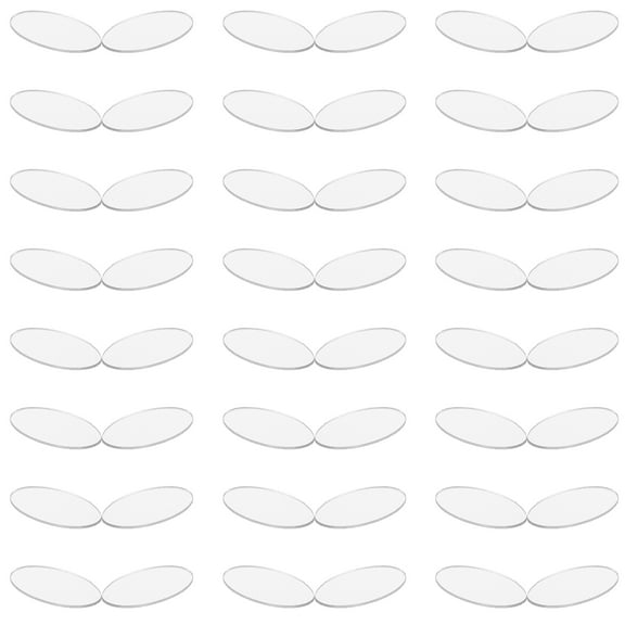 Raindrops Small Craft Mirrors Acrylic 100 Pieces Unique Design for Home Decor and Projects