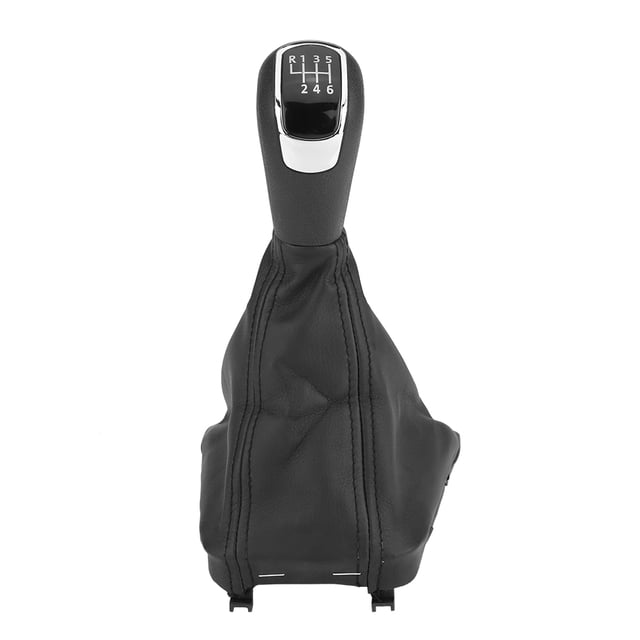 Gearstick Gaiter Kit, 3T0 711 113 B Gear Shifter Knob PU Leather For Auto