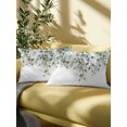 thumbnail image 5 of Outdoor Pillows Waterproof, Green Eucalyptus Leaves Bedding Throw Pillows with Insert for Couch Sofa Bed, Summer Watercolor Botanical 12x20 Inch Pillowcases Decorative Camping Patio Pillow Set of 2, 5 of 8