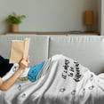 thumbnail image 3 of Narwhal Soft Flannel Fleece Blanket, Hand Drawn Whale Sketch with Horn and Star Pattern Swimming with Fishes, Cozy Plush for Indoor and Outdoor Use, 70" x 90", Azure Blue Grey Yellow, by Ambesonne, 3 of 5