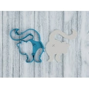 Cat Butt Outline Cookie Cutter - Fondant - Sugar Cookies - Clay (0174)