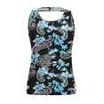 thumbnail image 4 of TIMIFIS Womens Blouson Tankini Top No Bottom Loose Fit Swim Top Modest Tank Top, 4 of 7