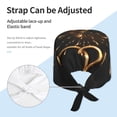 thumbnail image 3 of Xecao 2025 Golden On New Year Print Men Women Adjustable Working Cap with Button Unisex Hats Sweatband, 3 of 7
