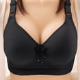 thumbnail image 2 of Sngxgn Women's S uper Soft Wireless Lightly Lined Comfort Bra(Black,38), 2 of 3