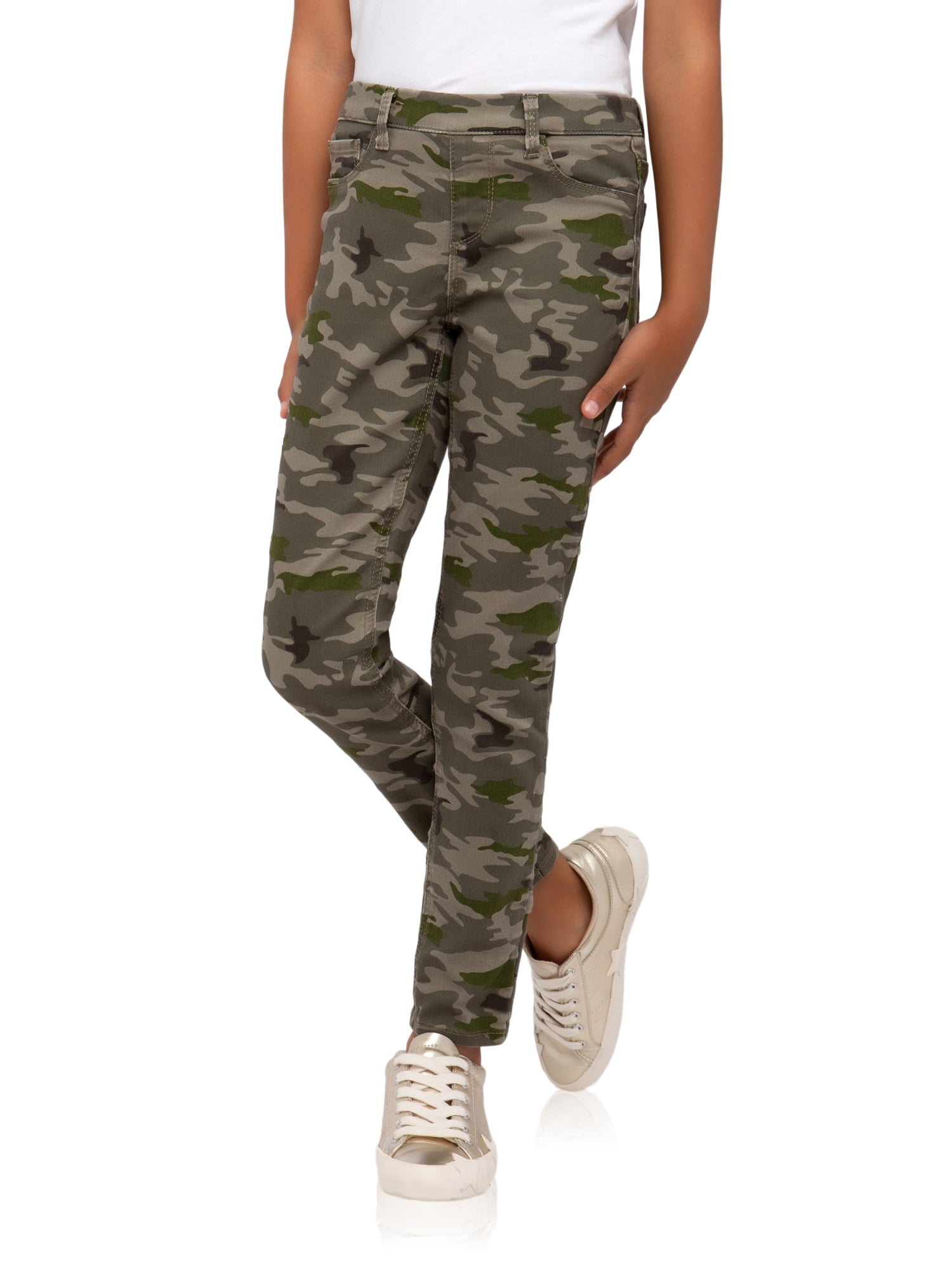 camo jeggings plus size