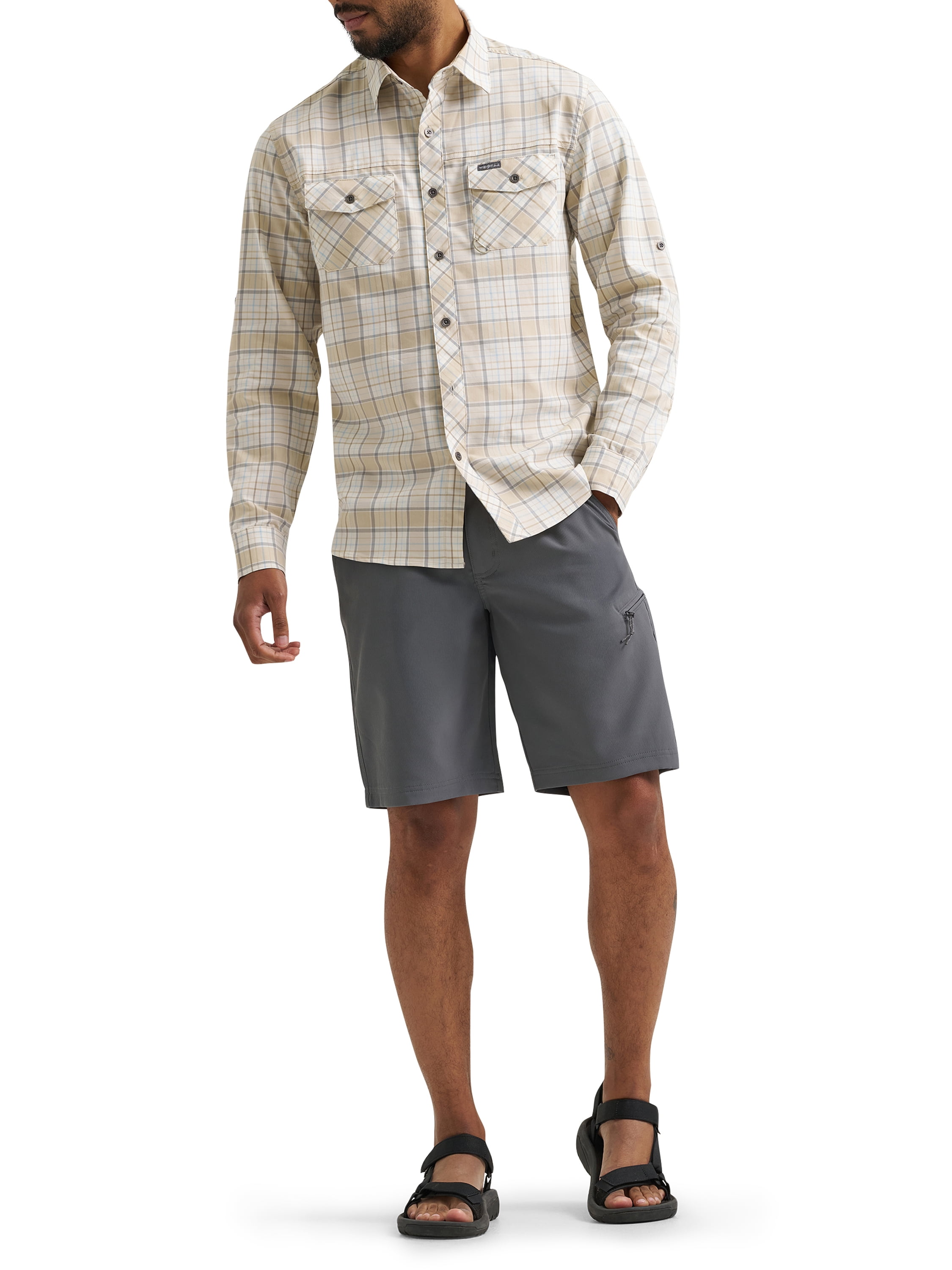 Wrangler Mens Long Sleeve All Season Stretch