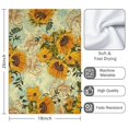 thumbnail image 3 of 2 Pcs Funny Kitchen Towels,Sunflower Microfiber Dish Towels,Kitchen Tea Towels,Kitchen Towel Set (18" X 26"), 3 of 3