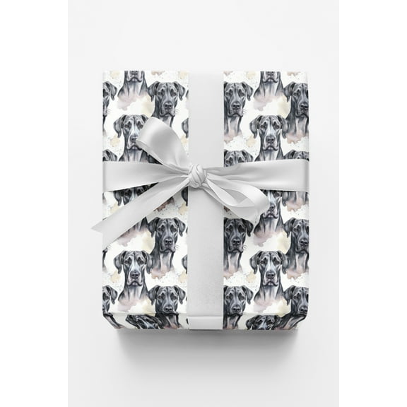London Penny Premium Wrapping Paper - Great Great Dane