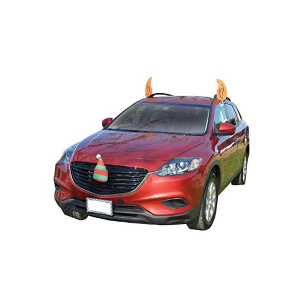 Elf Car Costume Kit Ears Christmas Decor Decoration Truck Vehicle Walmart Com Walmart Com