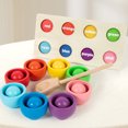 thumbnail image 2 of Juguete educativo Montessori Baby para combinar y clasificar colores, 2 of 5