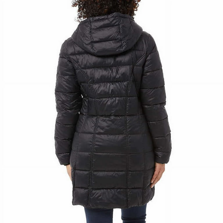 Aventure Ladies 3 4 Length Puffer Jacket Black Large