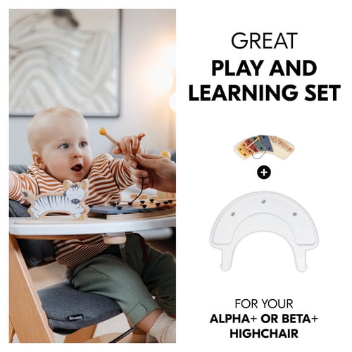 Alpha Play Music Set accessory for Hauck Alpha+ Adjustable Wooden High Chair Set