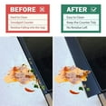 thumbnail image 4 of Kitchen Silicone Stove Counter Gap Cover, 25 inch Long & Extra Wide Stove Gap Filler Range Strips ,Between Oven and Countertop Dishwasher, Dryer,Easy Clean Heat Resistant Gap Guards White, 4 of 7