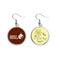 thumbnail image 1 of Bola de nieve de Navidad flor color sorpresa Pendiente Sol Flor Pendiente Joyas Moda Unbranded M, 1 of 3