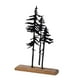 thumbnail image 4 of Adorno de mesa para árbol de Navidad, accesorios para adornos de escritorio para árbol de Navidad, manualidades Negro 22cmx10cmx34cm, 4 of 9