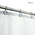 thumbnail image 5 of Sunlit Crystal Shower Curtain Hooks - Round Diamond Bling, Rhinestones, 12 Pack, Glam Bath Decor., 5 of 5