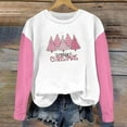 thumbnail image 4 of Uxgjfwu Christmas Sweatshirt for Girls Raglan Sleeve Crewneck Shirts Sweatshirt Kids Long Sleeve Shirts Big Girls Pullover Tops, 4 of 6