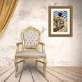 thumbnail image 3 of Kaveney, Wendy 13x18 Gold Ornate Wood Framed with Double Matting Museum Art Print Titled - Italy, Venice Vegetarian pizza and wine, 3 of 4