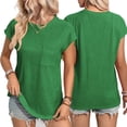 thumbnail image 6 of Zoeecloth Summer T Shirts Tops for Women Casual Round Neck Shirts Short Sleeve Tops Female Loose Fit Tees S-XXL, 6 of 9