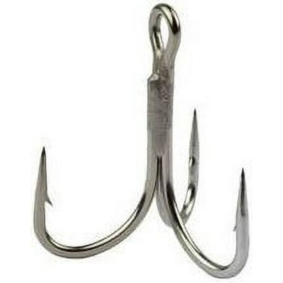 Mustad Jaw Lok Treble Hook, Size 6