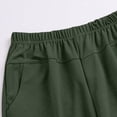 thumbnail image 7 of Endives Womens Ice Silk Pant Summer Lightweight Long Pants Stretch Breathable Loose Elastic Waist Fitness For Middle And Elderly XL-6XL Green, 7 of 7