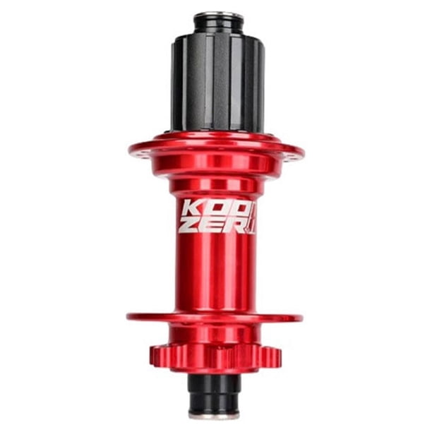 Soidarity Eje de rueda Palanca de liberación rápida Artesanía Reducción de fricción Suministros de ciclismo Instalación práctica Cubo de rodamiento Ciclismo Rojo/148*12MMHG Soidarity OD026281-02