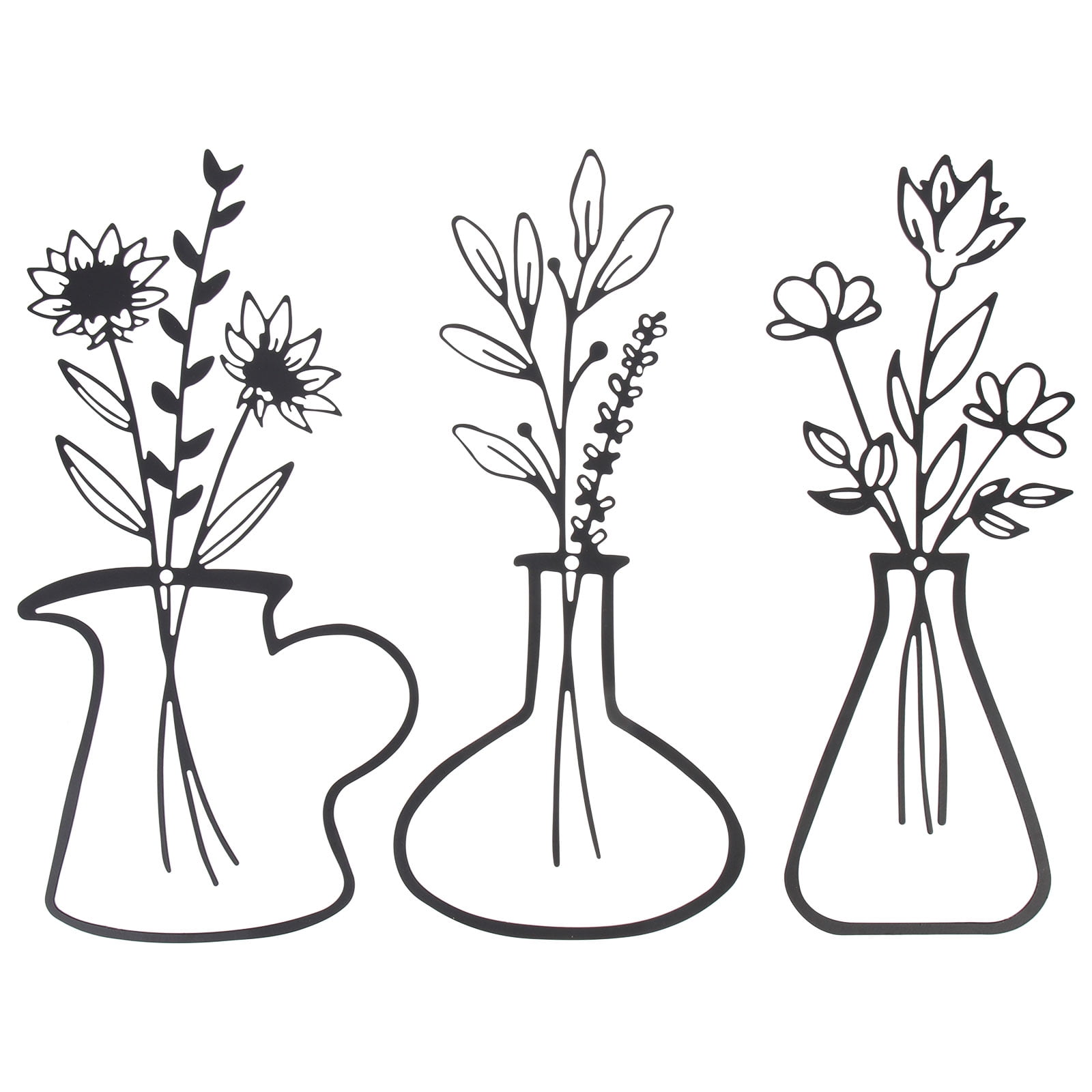 Flowers In Vase, Drawing, Line Art, Vase Design Aus Rotem Glas, Visual  Arts, Coloring Book transparent background PNG clipart | HiClipart
